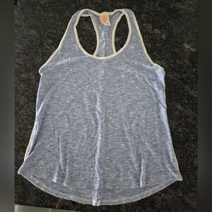 Freeloader Blue Racerback Tank Top
